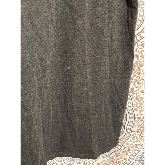 Victorias Secret "Head Over Heels" Gray T-Shirt Dress L Womens Relaxed Fit Cotto - Picture 9 of 9